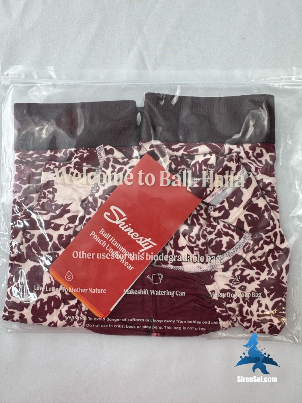 1333 NWT Shinesty Tomahawk Ball Hammock Boxer Brief w/Fly – L – Marbled Meat - Picture 6 of 11